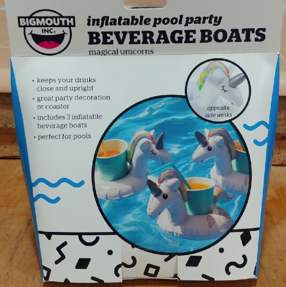 Inflatable Beverage Holder